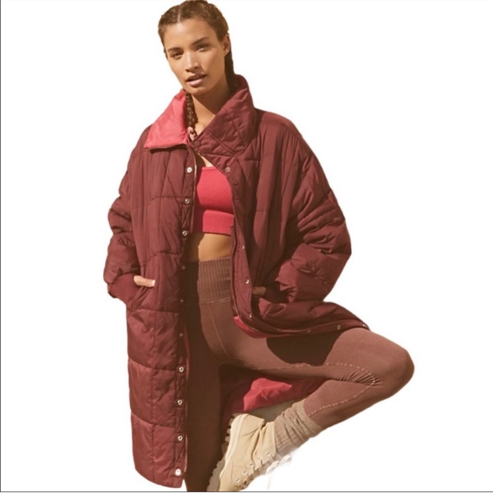 Free People Mulberry Juno Packable Puffer